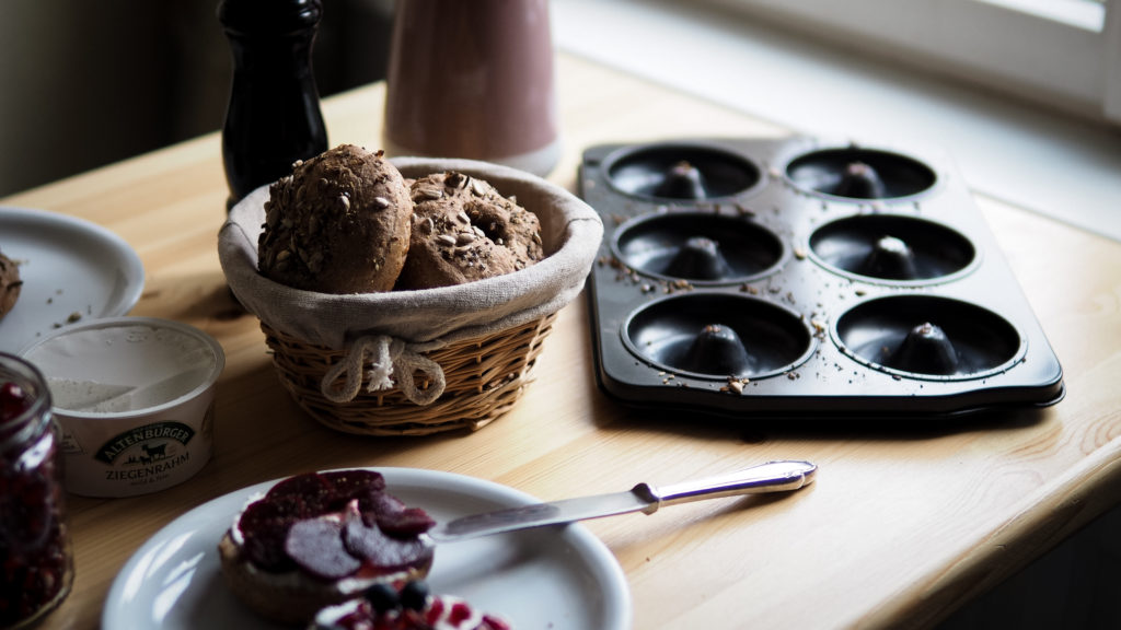 Gesunde &amp; vegane Dinkelbagel für den perfekten Morgen